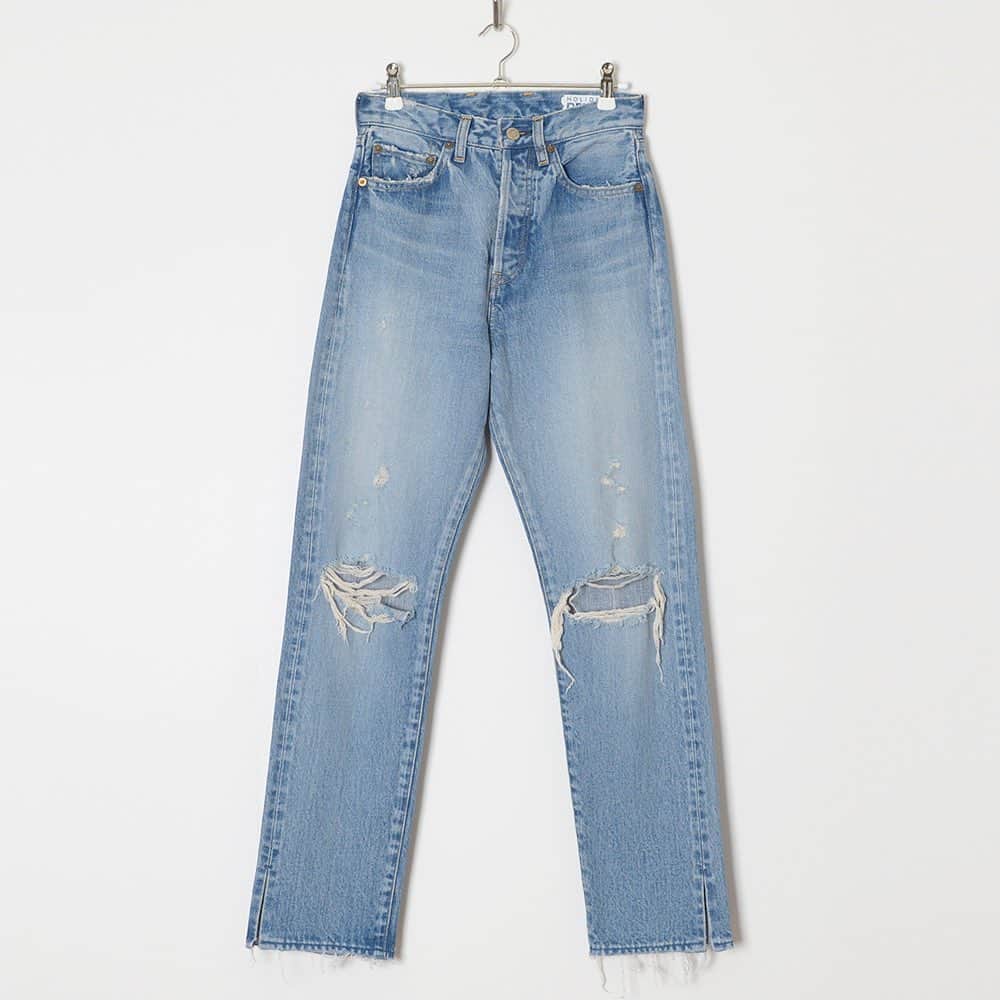 のインスタグラム：「《NEW ARRIVAL》DAMAGE DENIM SLIM PANTS - HOLIDAY ONLINE STORE https://holiday-online.jp/  #HOLIDAY_PR #HOLIDAYonlinestore #HOLIDAY2023summer #HOLIDAY_denim」