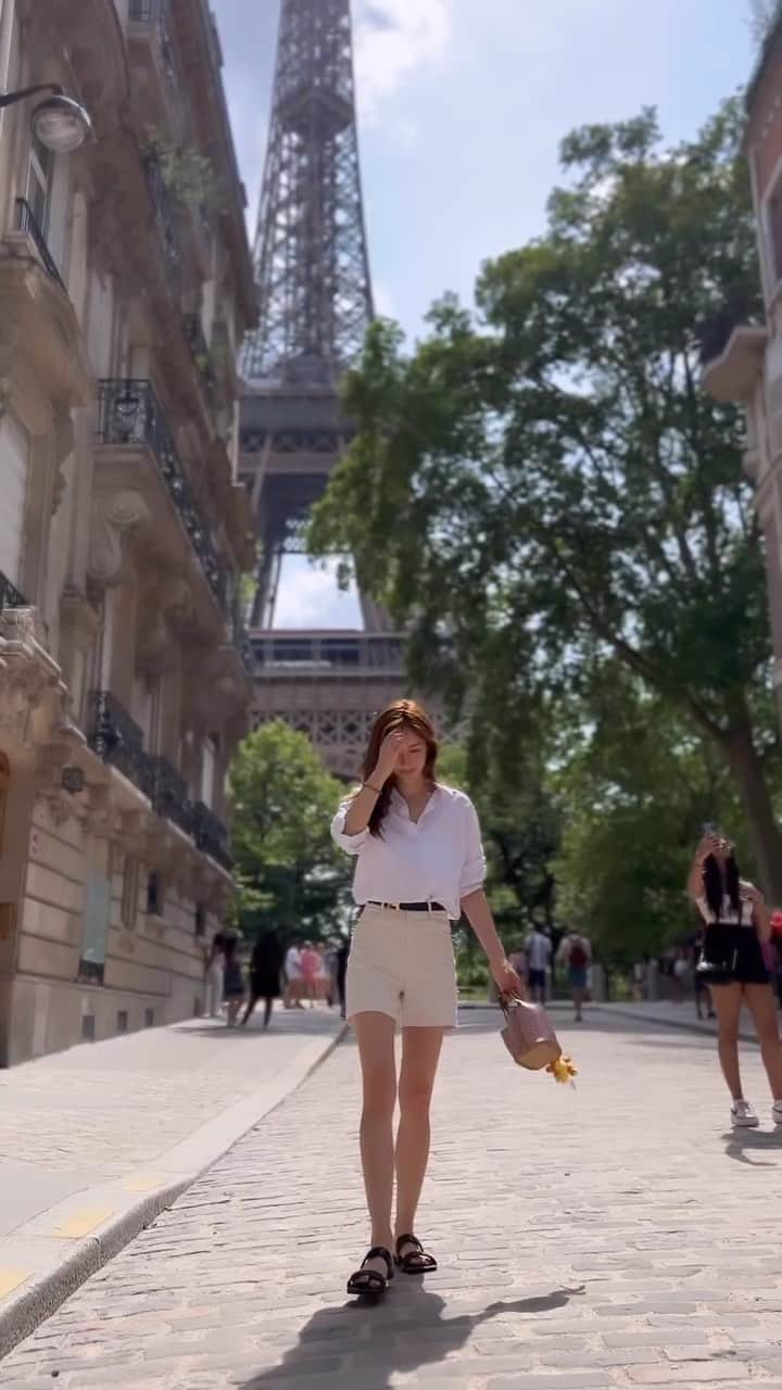 fukishaljのインスタグラム：「Bonjour Paris 😘」