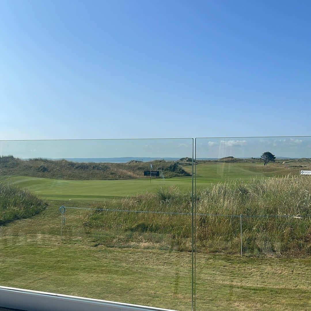 コリン・オドナヒューのインスタグラム：「@seapointgolflinks looking well for the  #Irishlegends pro am today!!」