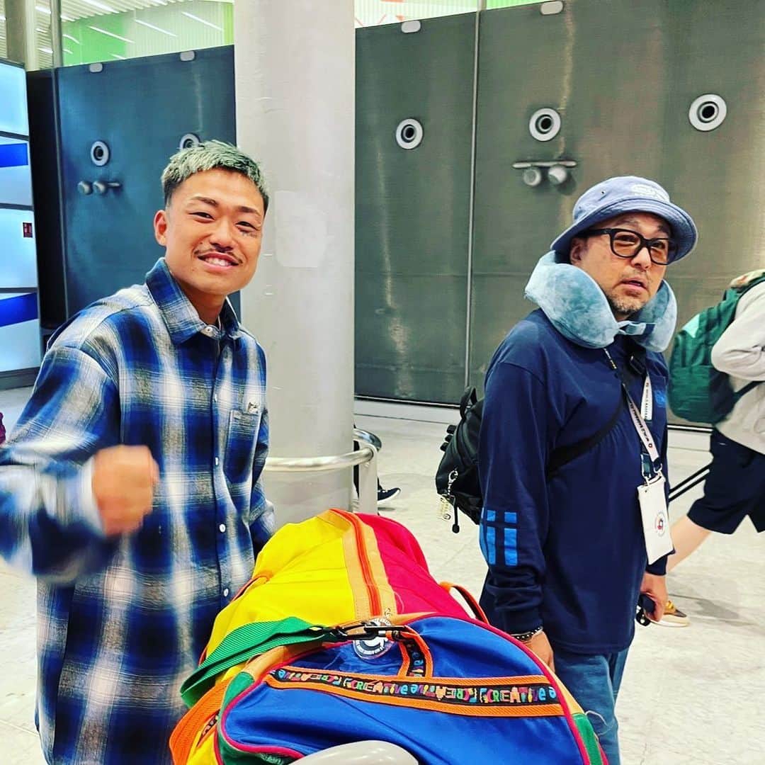 マッコイ斉藤のインスタグラム：「本当に来ちゃったぞ！フランス🇫🇷武尊選手復帰戦 #武尊復帰戦  #インパクトインパリ  #ぶらり喧嘩旅inパリ」