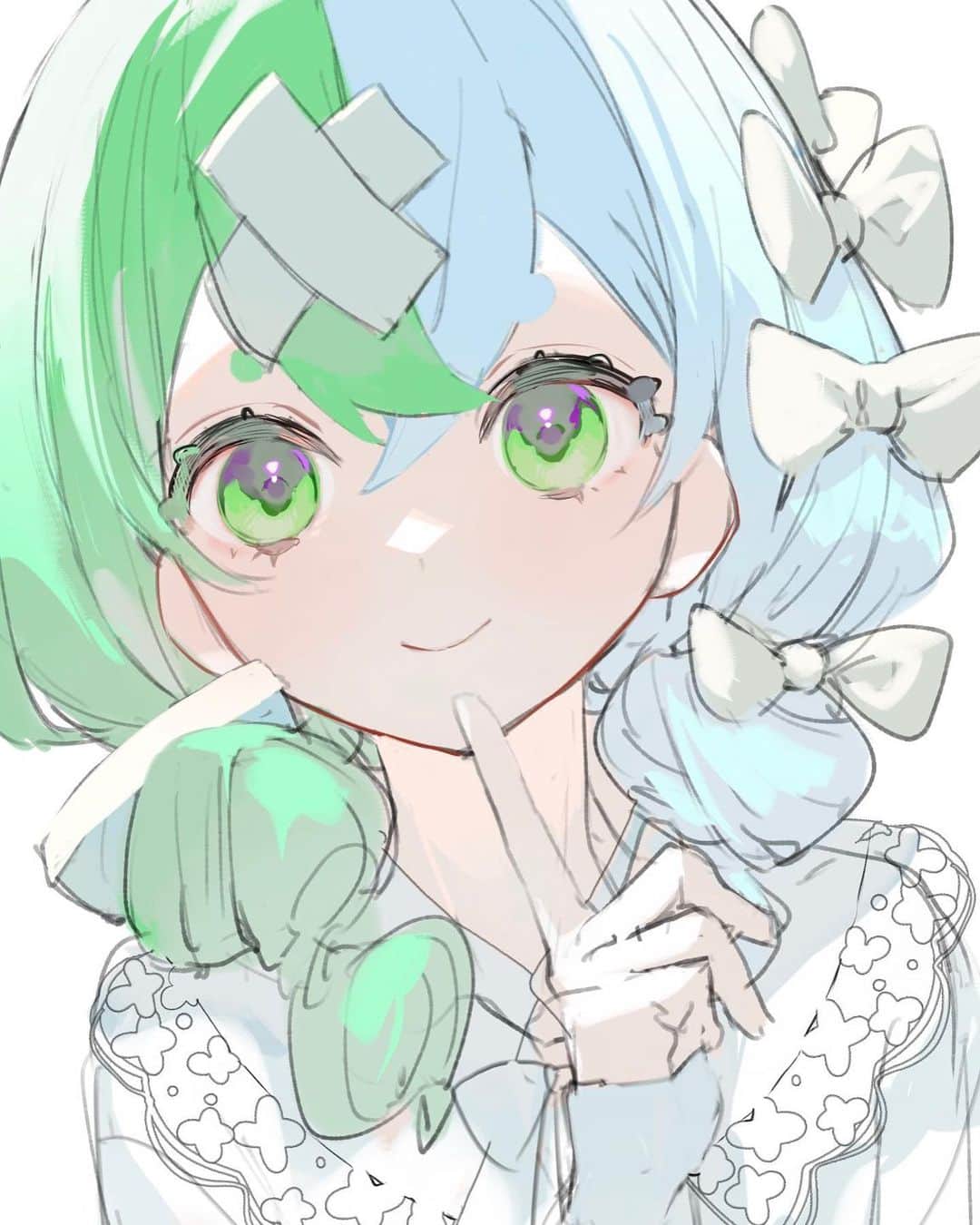 水視ずみのインスタグラム：「#illustration #drawing #illustrator #originalcharacter #イラストグラム #創作」