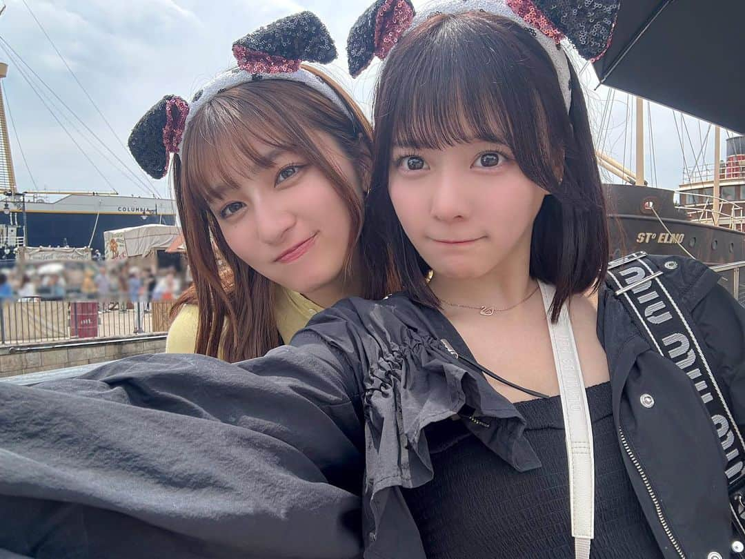 齊藤なぎささんのインスタグラム写真 - (齊藤なぎさInstagram)「🎠🎡 ⁡ ⁡ ⁡ ⁡ 愛ちゃんとディズニー行ってきました♡ ⁡ 一緒にいる時間が本当に楽しくて幸せなのです お揃いのリーナベルちゃんをゲットしました✌🏻 ⁡ ⁡」6月22日 19時10分 - saitou_nagisa