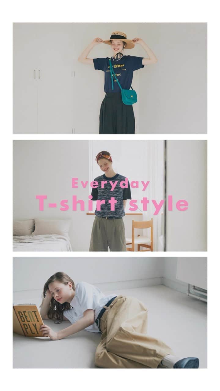 FUDGEのインスタグラム：「‣ ‣ ‣「毎日着たいTシャツ！」  FUDGEガールのスタンダードとなれるようなコーディネートやアイテムを、毎月異なるテーマで紹介しているFUDGE.jpの連載企画【マイスタンダードブック】。  6月は「毎日着たいTシャツ！」がテーマ。夏の定番アイテムであるTシャツは、色、柄、サイズ感などバリエーションも豊富で、ワードローブに何枚あっても足りない存在。ベーシックな白Tシャツや、ボーダーTシャツ、グラフィックTシャツなどあらゆるTシャツを使った上手な着こなし方のコツをチェックして、ぜひ夏のスタイリングの参考にしてみて。  コーディネートの詳細はFUDGE.jpの「マイスタンダードブック」をcheck！ https://fudge.jp/fashion/my-satandard-book/  - - - - - - - - - - - - - - FUDGEのWebサイト《 FUDGE.jp 》では 「マイスタンダードブック」企画を始めFUDGEのWebオリジナルコンテンツを更新中。プロフィールURLをCHECKしてね！ - - - - - - - - - - - - - - 『FUDGE』2023年7月号は『 All About Summer この夏、’’かわいい’’をアップデート』特集。全国の書店、コンビニ、webで人気発売中です！◎ ぜひ最新号をゲットして@fudge_magazineをタグ付けしてくださいね！  #Tシャツ #Tシャツコーデ #ファッジ #fudge_magazine #ファッション誌 #洋服好きな人と繋がりたい #服好き #おしゃれ女子 #おしゃれ好き #お洒落好き #お洒落女子 #夏服 #夏コーデ #夏ファッション #夏服コーデ #パリ好きな人と繋がりたい #ヨーロッパ好きな人と繋がりたい」