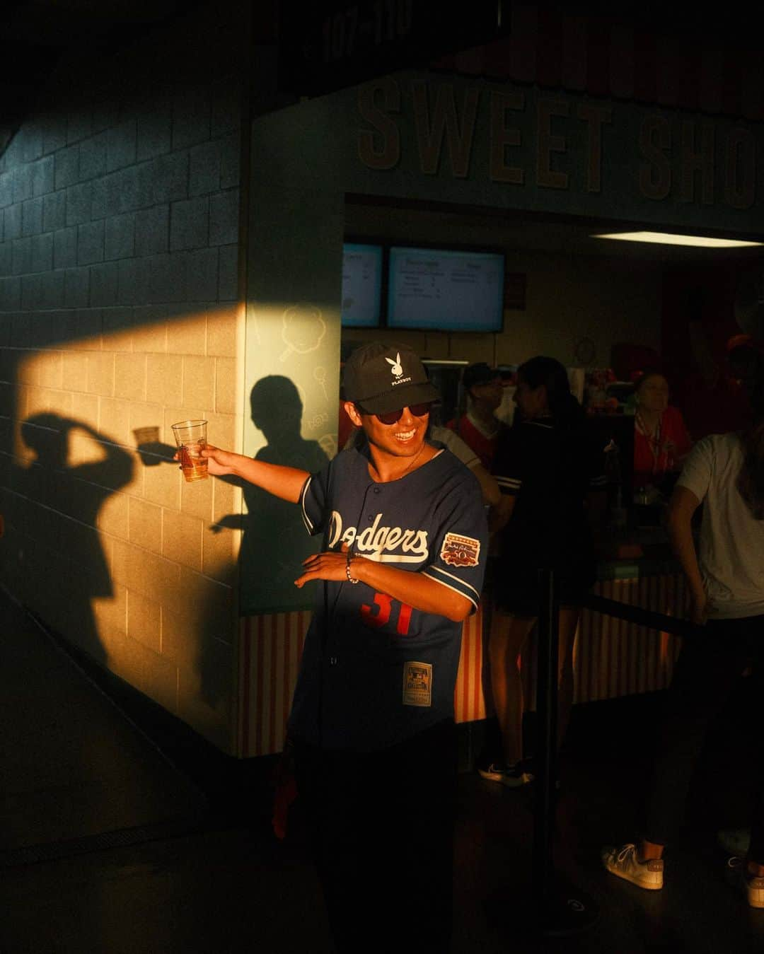 Cody Higaのインスタグラム：「今年初観戦  #dodgersvsangels」