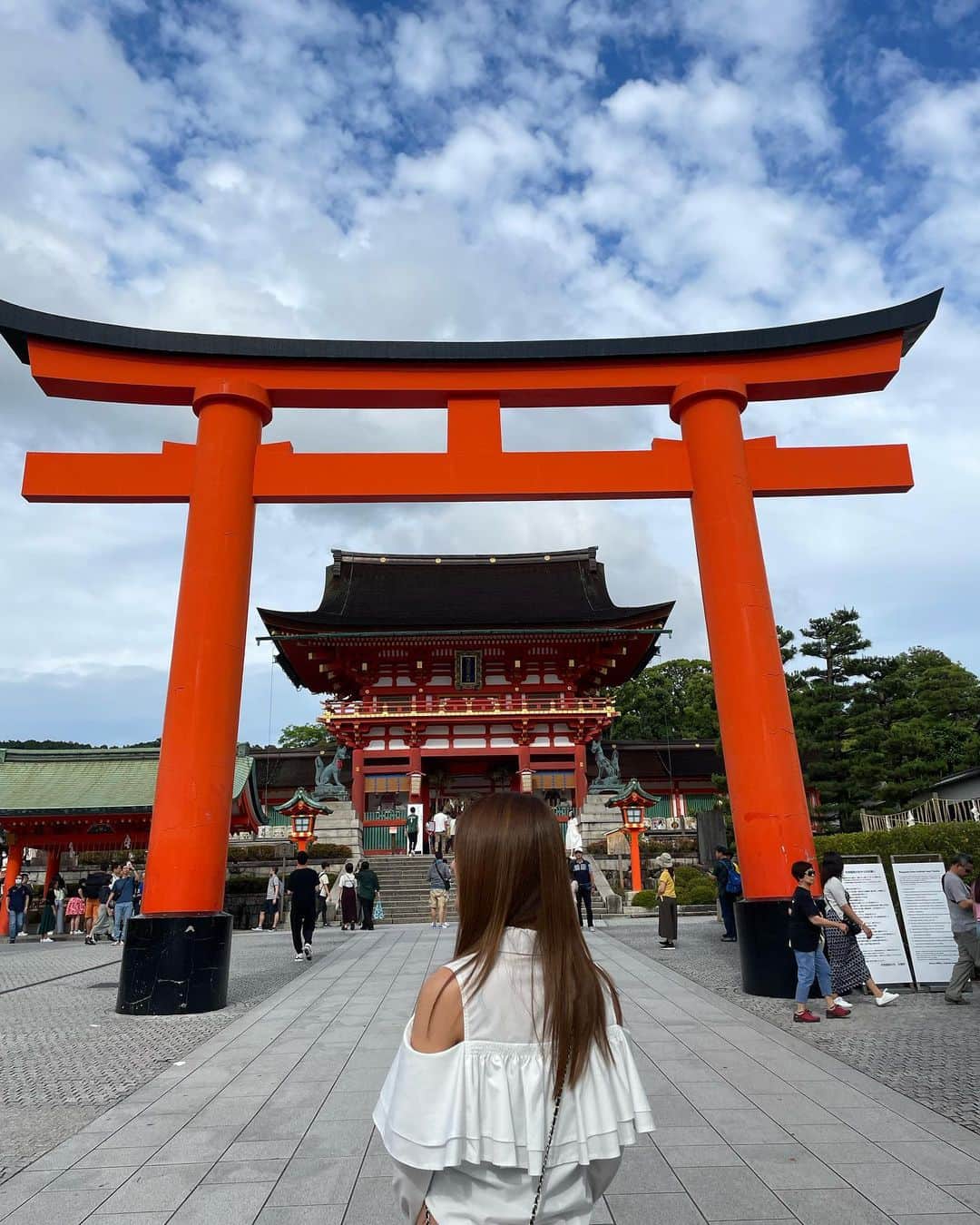 田尻夏樹（なつきんぐ）さんのインスタグラム写真 - (田尻夏樹（なつきんぐ）Instagram)「颯と京都旅行⛩ 久しぶりに一緒にお出かけ出来て嬉しかった♡ 一緒に旅行行ってくれてありがとう🙈💕」6月22日 20時34分 - tajiri_natsuki