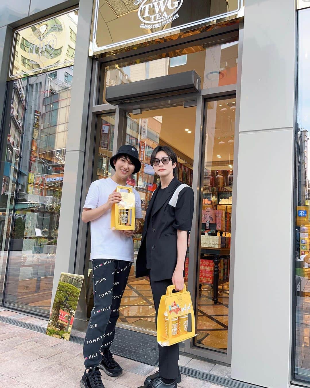 のインスタグラム：「超美味なティータイム🫖 withマーロンin韓国  マーロンが教えてくれたTWG  #TWG #韓国カフェ #韓国 #ソウル #明洞 #明洞カフェ」