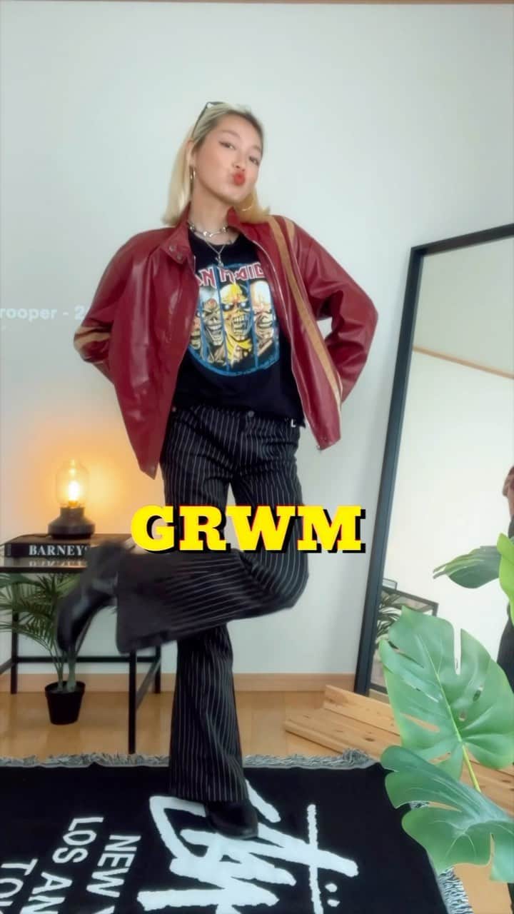 のインスタグラム：「I felt rock n roll today🎸🎸」