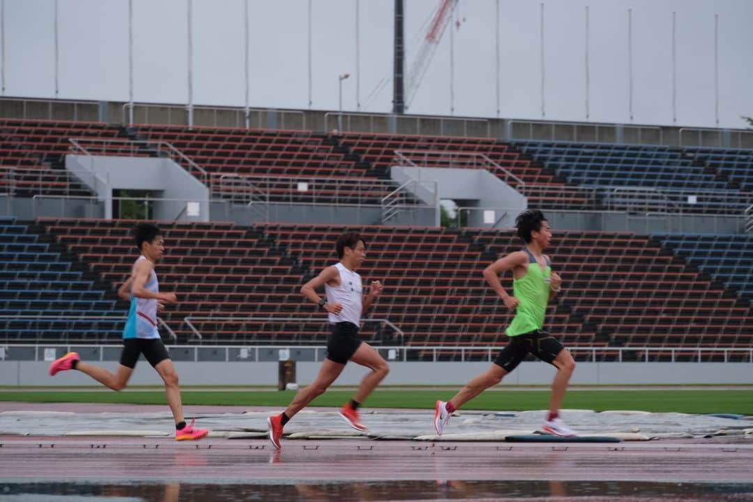 神野大地さんのインスタグラム写真 - (神野大地Instagram)「雨にも負けず練習！！  📸 @tsubouchi.takeshi」6月22日 21時14分 - daichi_0913