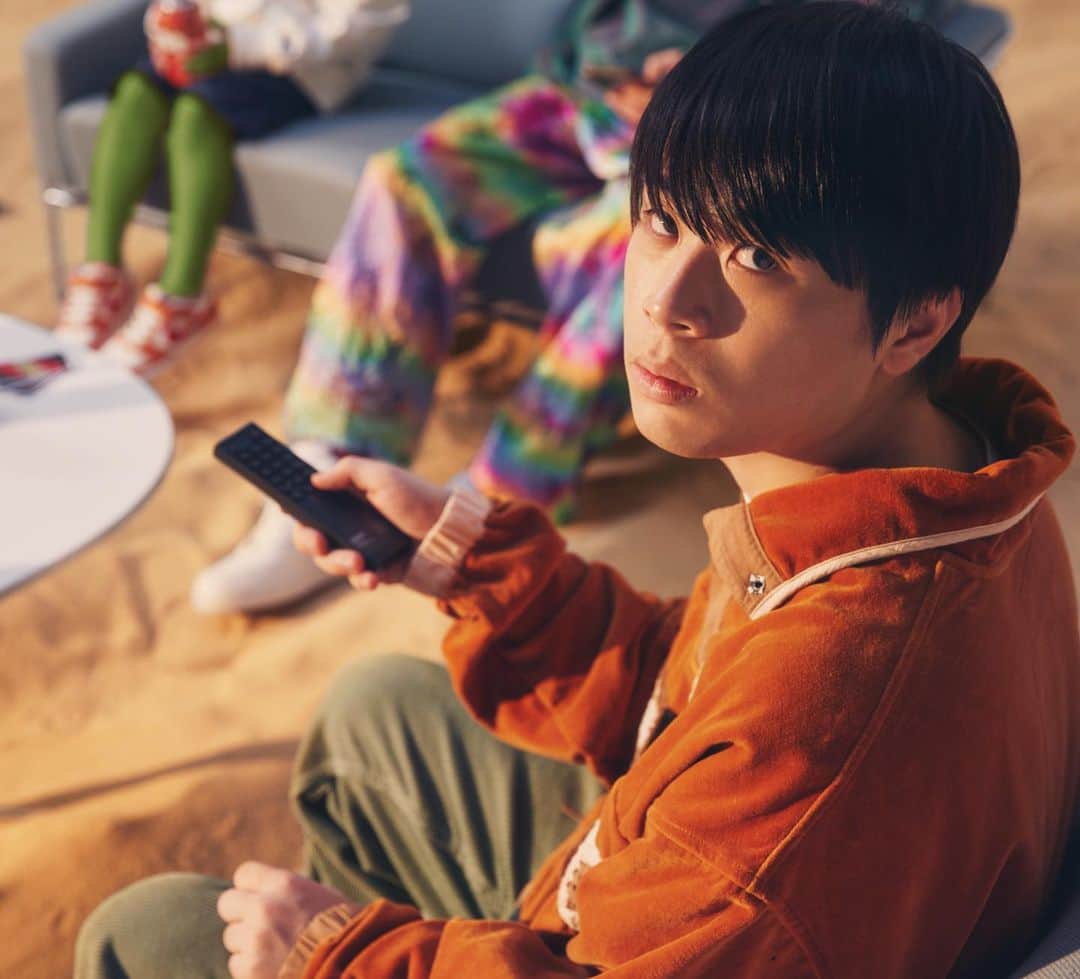 とんだ林蘭さんのインスタグラム写真 - (とんだ林蘭Instagram)「パソコン音楽クラブ 「FINE LINE」 🐶🤝👦🏻🤝👽🤝👦🏻 ...
