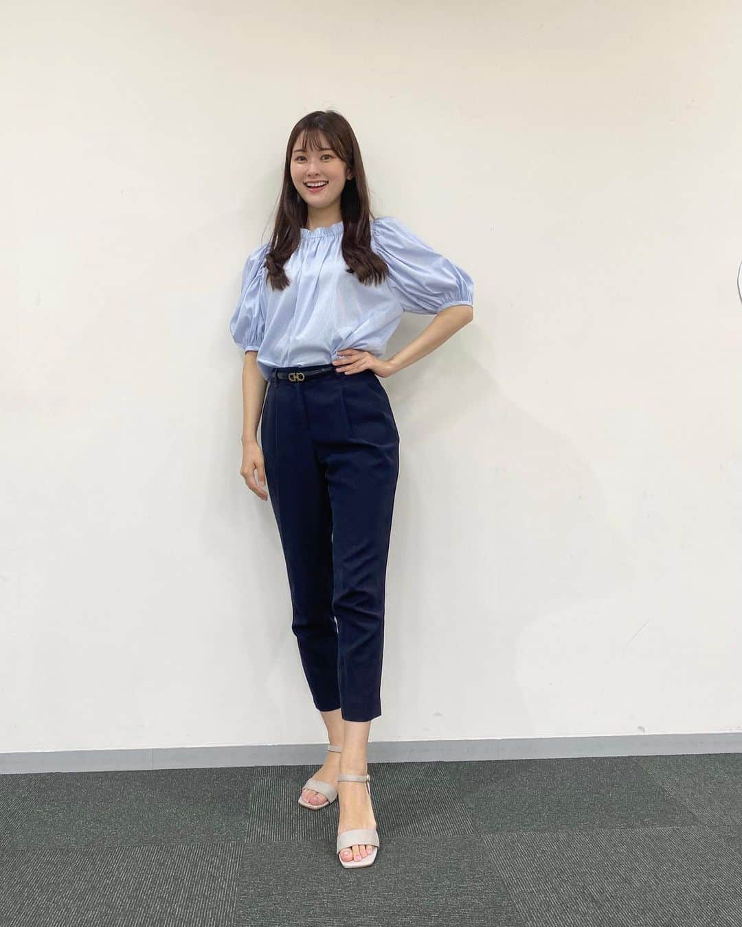 増田紗織のインスタグラム：「今夜もABCラジオ「ミューパラ」よろしくお願いいたします🌸  #アナウンサー #増田紗織」