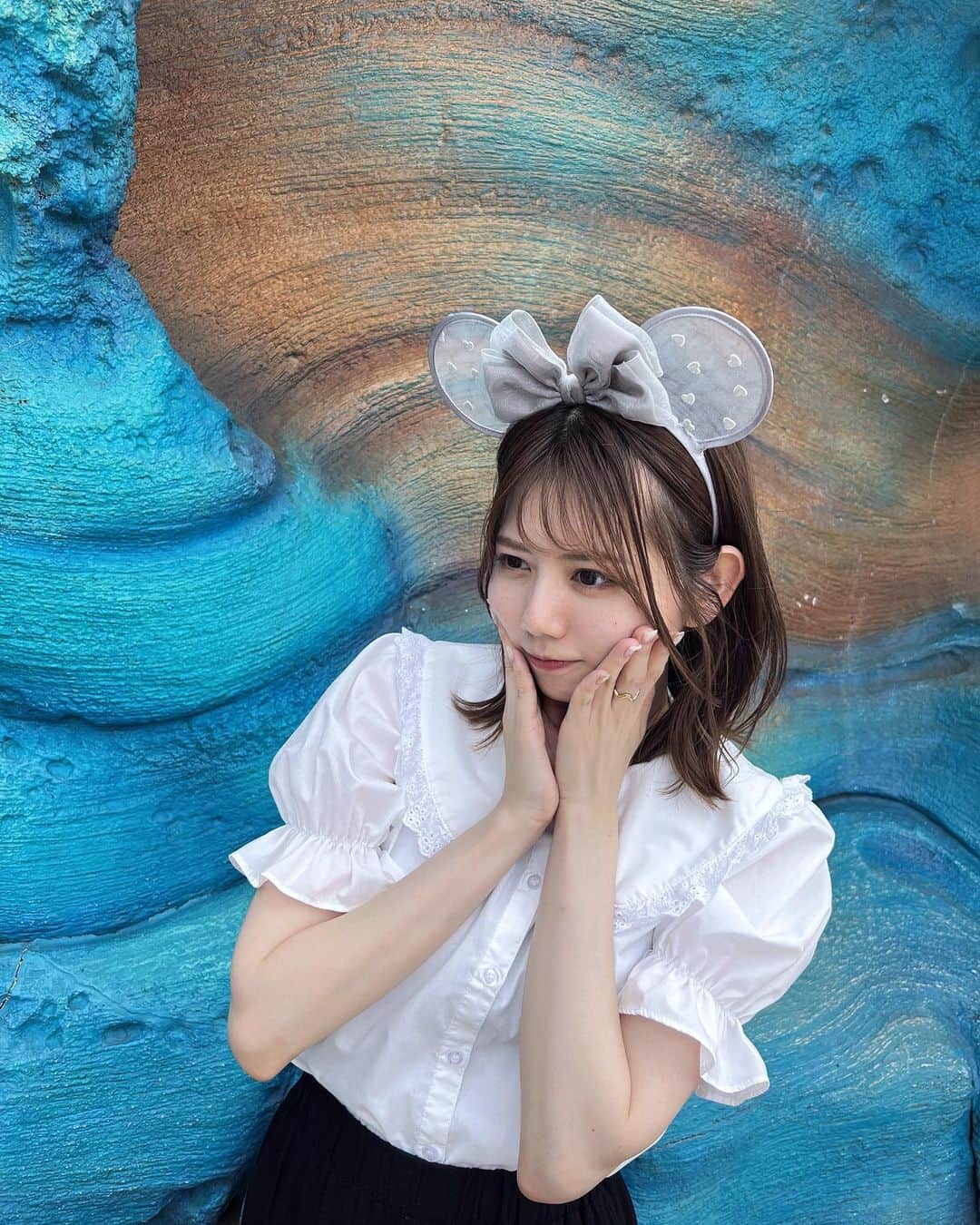 田辺奈菜美のインスタグラム：「久しぶりのシー幸せだった〜🫶🏻 #disneysea#ディズニーシー」