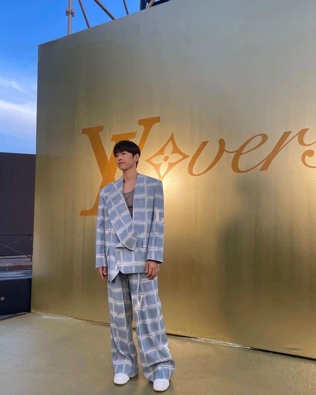 ソン・ジュンギさんのインスタグラム写真 - (ソン・ジュンギInstagram)「@louisvuitton @pharrell #LVMenSS24」6月22日 21時57分 - hi_songjoongki