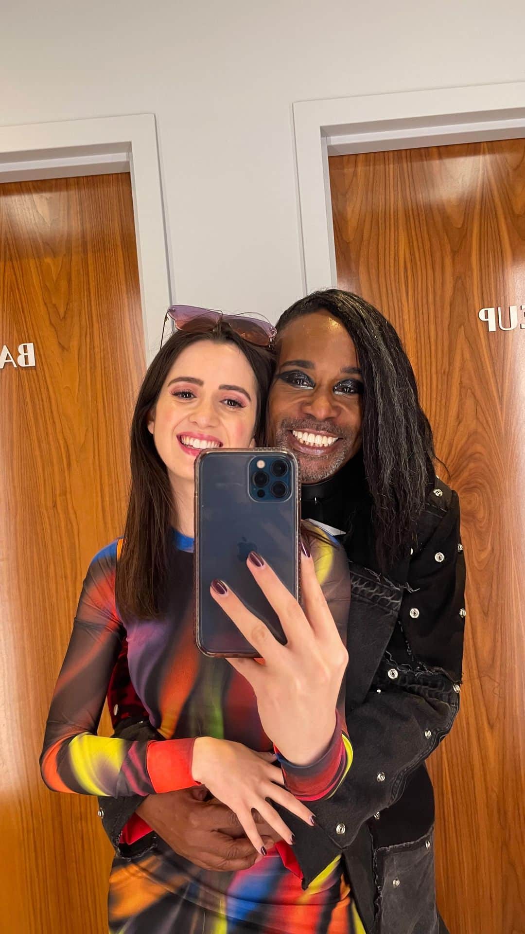 ローラ・マラノのインスタグラム：「The icon, the legend, THE Billy Porter!!!! @theebillyporter」