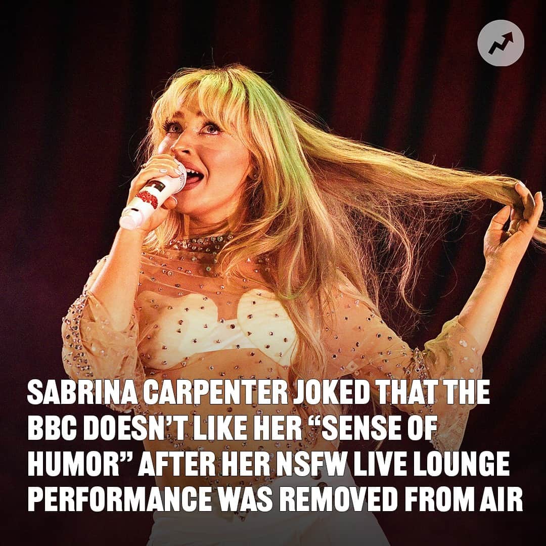 BuzzFeedさんのインスタグラム写真 - (BuzzFeedInstagram)「Earlier this year, Sabrina’s Live Lounge performance was removed from the BBC’s platforms because of her x-rated ad-lib. More at the link in bio ☝️」6月23日 1時45分 - buzzfeed