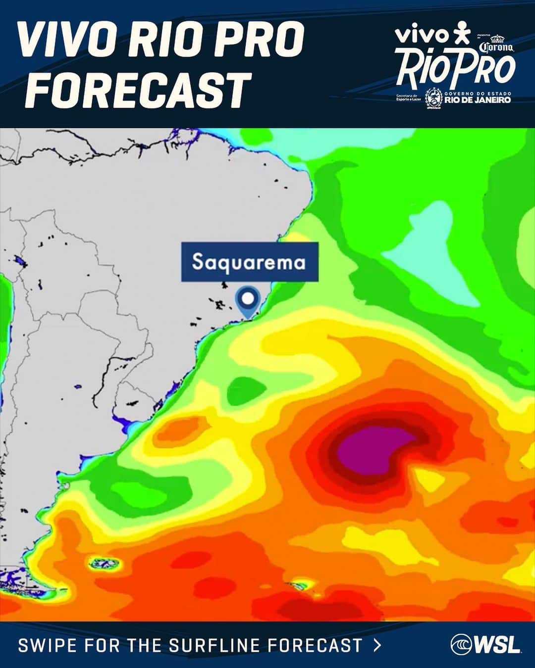 surflineさんのインスタグラム写真 - (surflineInstagram)「Less than 24 hours away! Tune in for the first call of the @vivo #RioPro pres. by @corona at 7 am BRT.」6月23日 0時53分 - surfline
