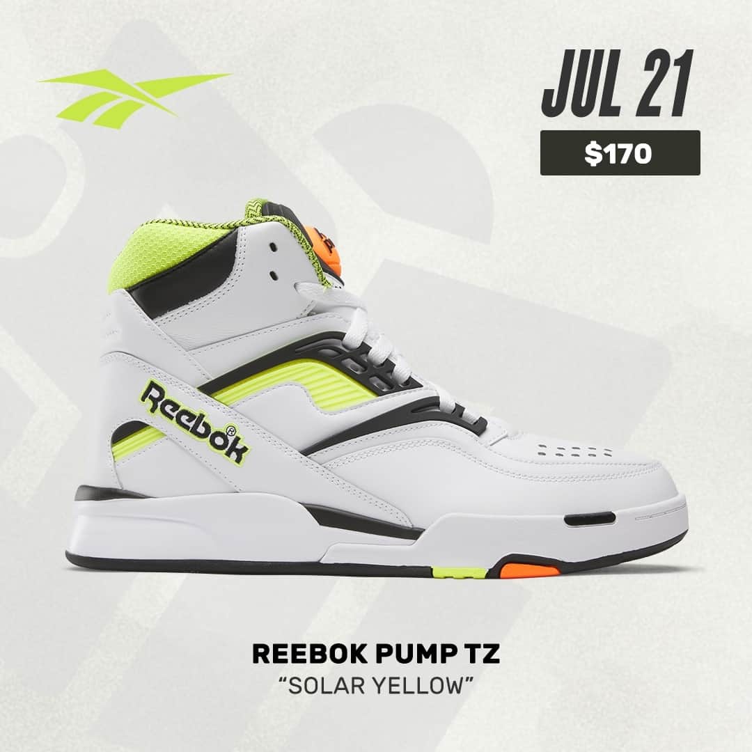 Sneaker Newsさんのインスタグラム写真 - (Sneaker NewsInstagram)「#SNReleaseAlert : The Reebok Pump TZ "Solar Yellow" is set to release on July 21st ($170). Can't say no to this OG! LINK IN BIO for more details.⁠ ⁠ ⁠ ⁠ ⁠ ⁠」6月23日 1時02分 - sneakernews