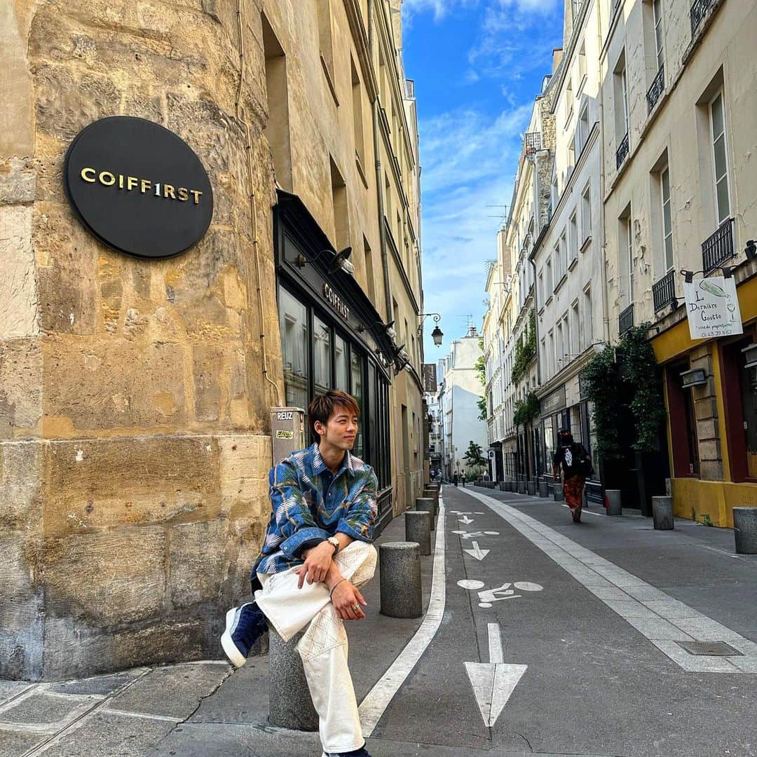 竹内涼真さんのインスタグラム写真 - (竹内涼真Instagram)「#paris   　　　a fresh landscape✨🫶  #dior  #ディオール  #DiorSummer24」6月23日 2時43分 - takeuchi_ryoma