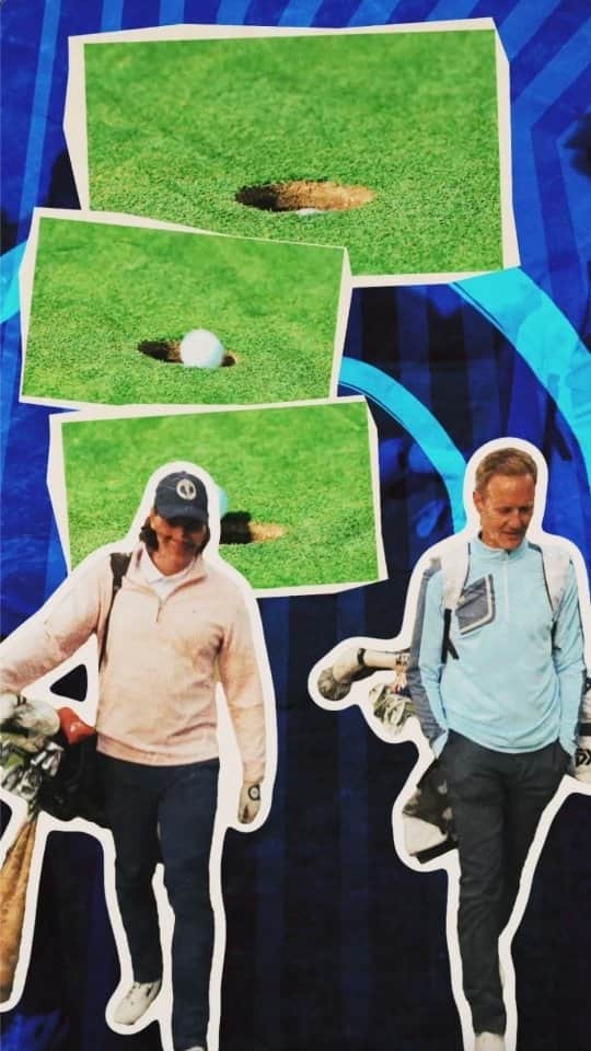 ジェームズ・フェルプスのインスタグラム：「Played a fun round with Dan Walker (and Charley Hull joined us for a few holes too) at Walton Heath, home of the @aigwomensopen . Talking all things HP, golf and perks of the job. Out now on the @aigwomensopen youtube site.」