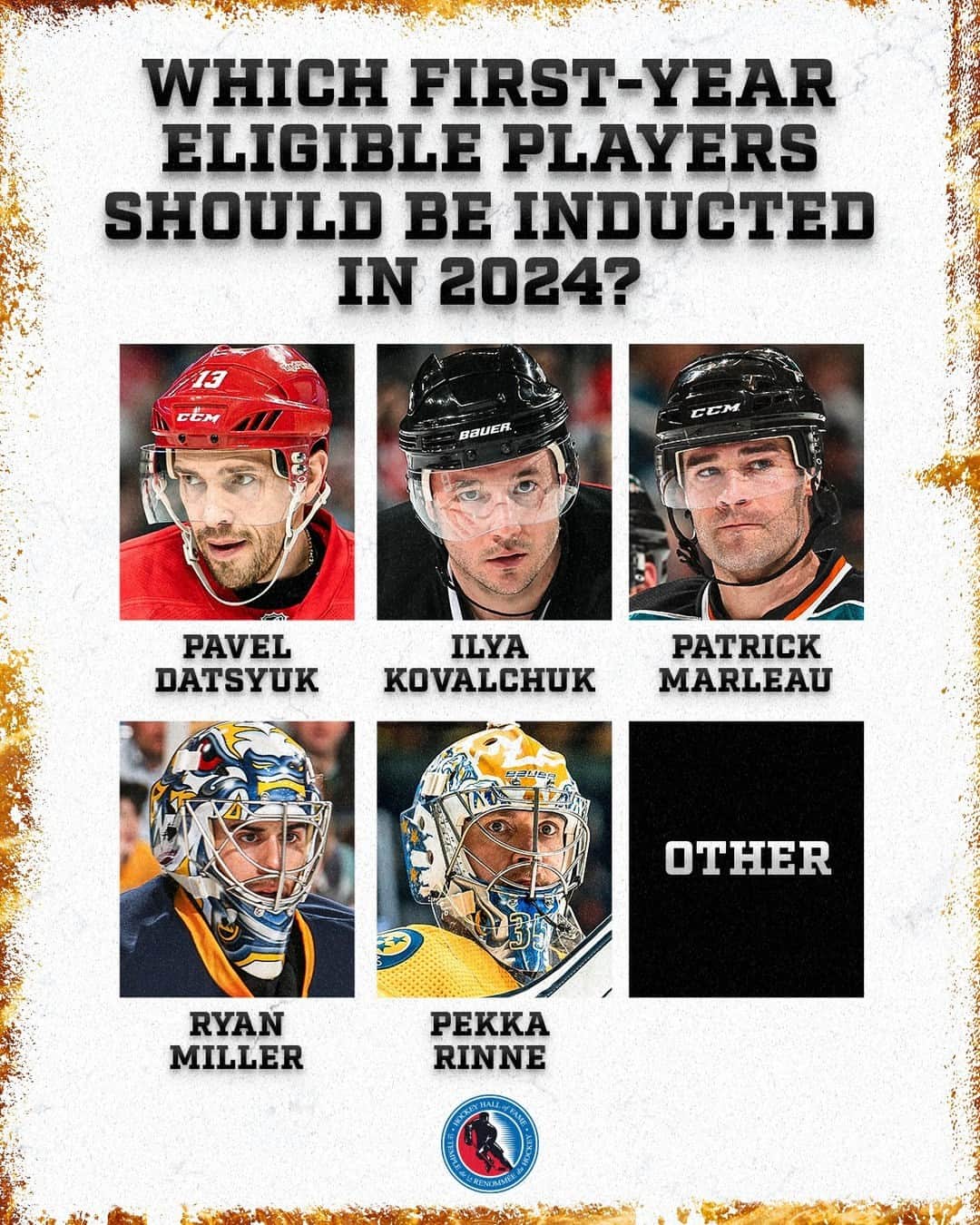 NHLさんのインスタグラム写真 - (NHLInstagram)「With lots of big names out there, which first-year eligible players should be inducted next year? 🤔 #HHOF2024」6月23日 6時10分 - nhl