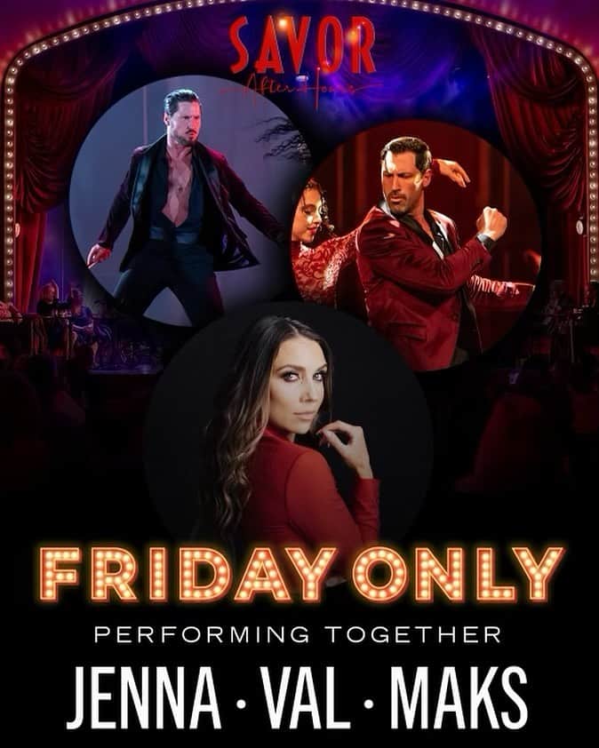 ジェナ・ジョンソンのインスタグラム：「Never before have the 3 of us taken the stage together like this 💥 Excited is an understatement, and we hope to see a lot of you there!!!!」
