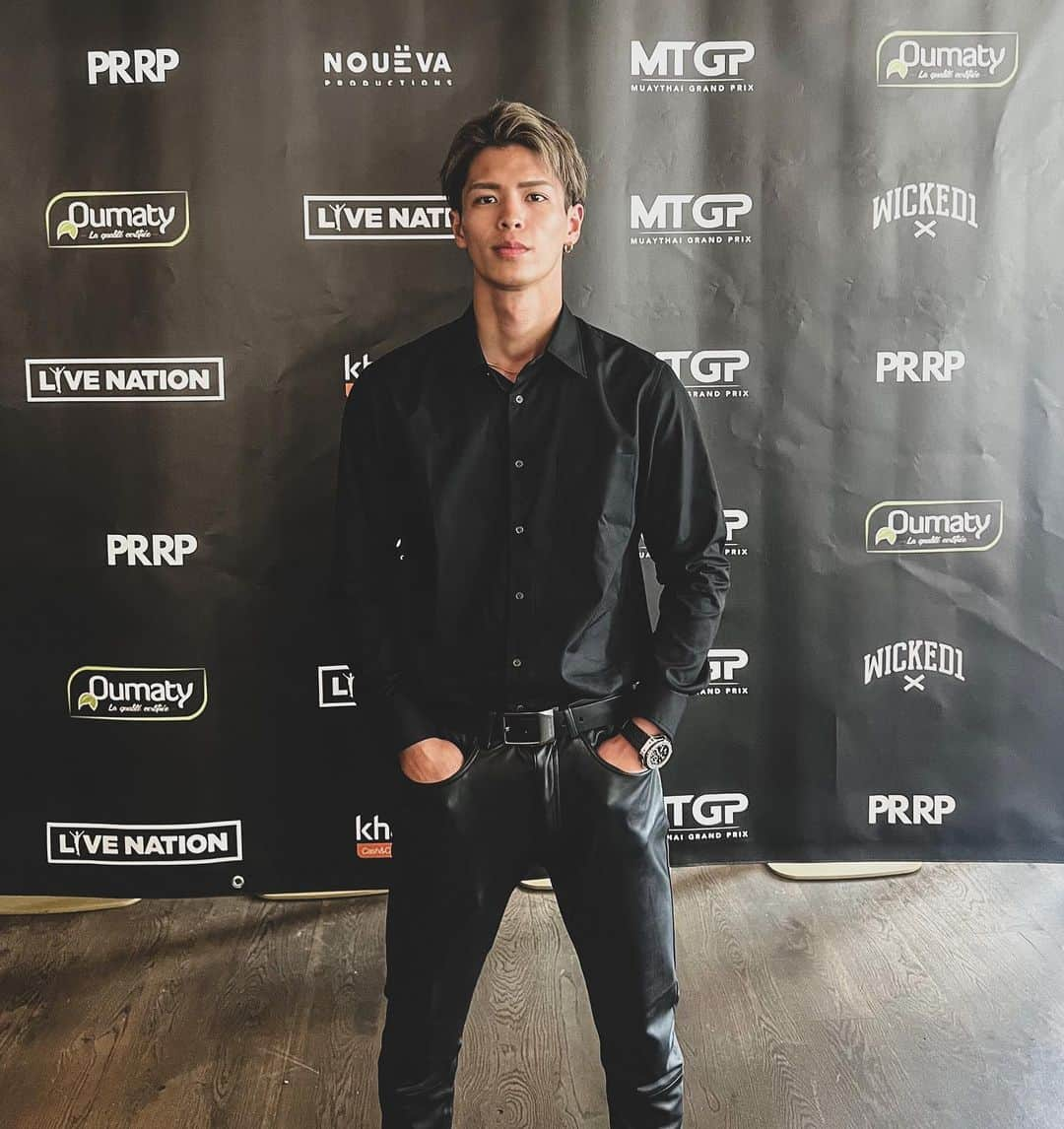 白鳥大珠さんのインスタグラム写真 - (白鳥大珠Instagram)「It was the press conference of MTGP #paris #mtgp #muaythaigrandprix」6月23日 7時09分 - taijushiratori