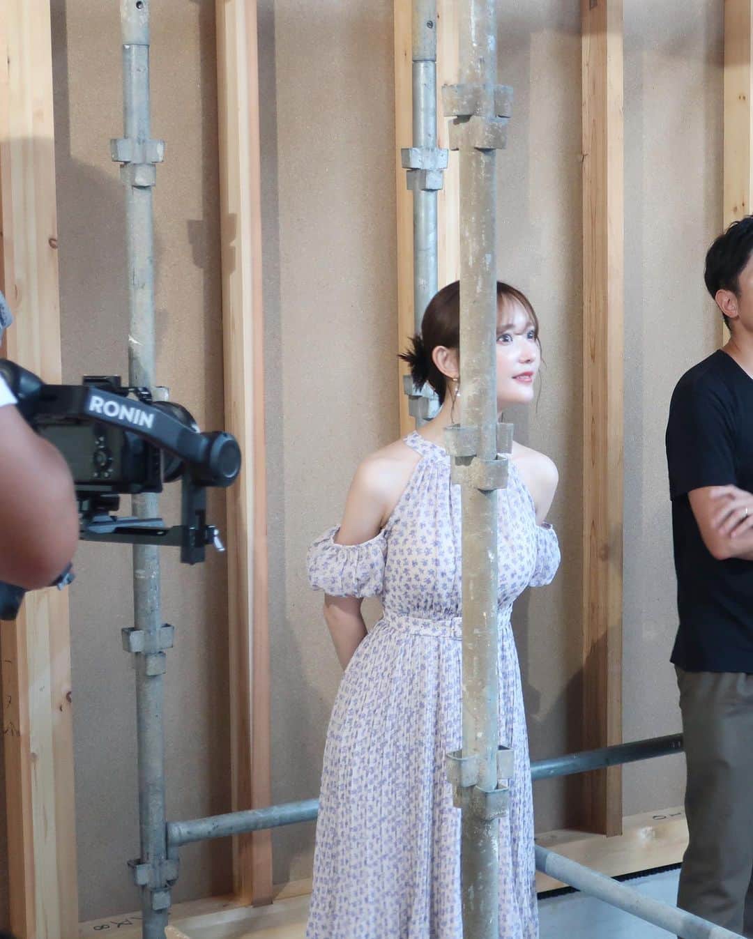 菅野結以さんのインスタグラム写真 - (菅野結以Instagram)「結以プロデュース史上最大規模プロジェクト 大進行中 at 富山 ⛑⛏💥 ⁡ この制作と撮影のため富山に通いはじめて1年超 ようやくみえてきました 完成までの密着動画もとってもらってるの🫀おたのしみに ⁡ #ゆいしふく はBloom Museのblue 💙 @crayme_official  透明感が爆誕する、通称透明人間ドレス🧊 ⁡ 華奢みえすごいしさらっとらくちんだから 新幹線移動ある日にもとてもよいの🫶🏻おきにいり ⁡ #crayme #acidbrightlove #2023ss #summerdress」7月22日 11時34分 - yui_kanno