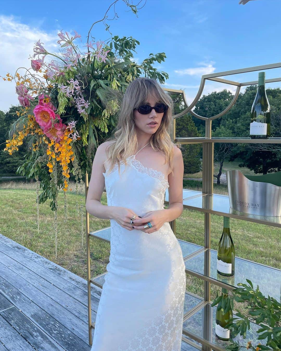 のインスタグラム：「a wonderful evening with @cloudybay 😍 #wonderscape #CloudyBayPartner」