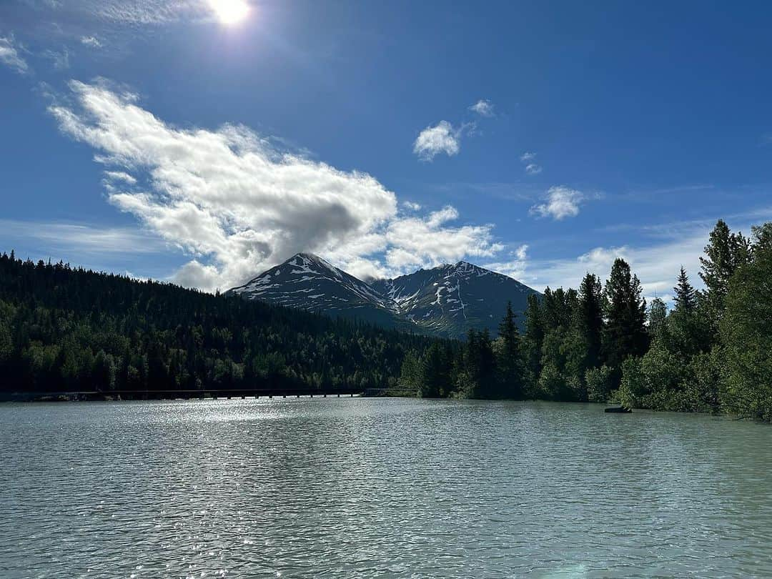 Kristina Bashamさんのインスタグラム写真 - (Kristina BashamInstagram)「Alaska was just beautiful 🤩」7月22日 4時36分 - kristinabasham