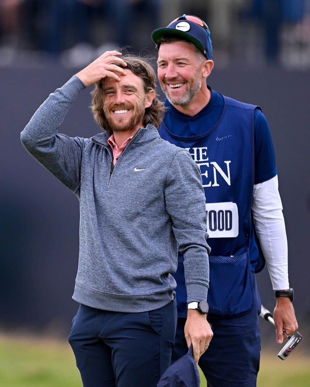 トミー・フリートウッドのインスタグラム：「Louder tomorrow for the local lads please!! @theopen 🙏🏻」