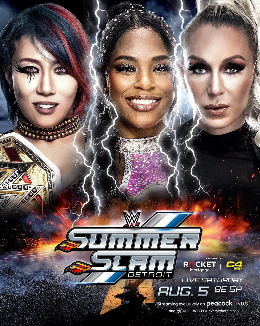 華名（明日華）さんのインスタグラム写真 - (華名（明日華）Instagram)「BREAKING: @wwe_asuka will defend the WWE Women’s Championship against @charlottewwe AND @biancabelairwwe at #SummerSlam!」7月22日 5時47分 - wwe_asuka