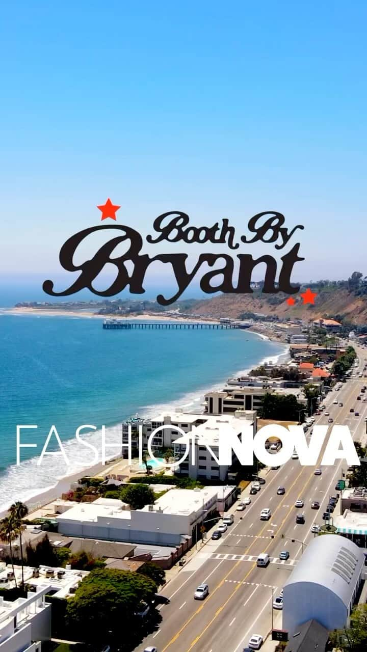 Bryant Eslavaのインスタグラム：「@boothbybryant in malibu for @fashionnova ★」