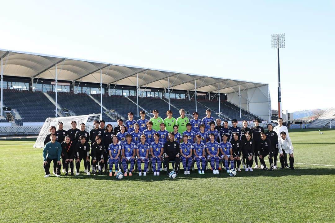 長谷川唯のインスタグラム：「🇳🇿  Ready to go ⚽️🔥  vs Zambia 🇿🇲 19:00〜　(日本時間16:00)  応援よろしくお願いします🇯🇵  ©︎2023 FIFA  #なでしこジャパン #FIFAWWC #WWC2023」