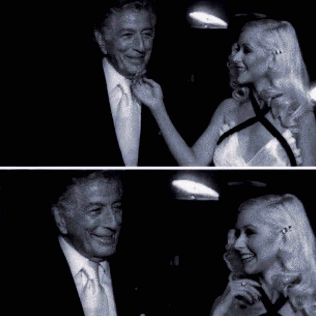 クリスティーナ・アギレラさんのインスタグラム写真 - (クリスティーナ・アギレラInstagram)「Saddened by the loss of a true music icon, Tony Bennett. Tony's immense contributions to the industry will forever resonate with us all. Cherishing the memories of our personal collaborations. His voice, his talent, and his passion for music will never be forgotten 🤍」7月22日 6時49分 - xtina