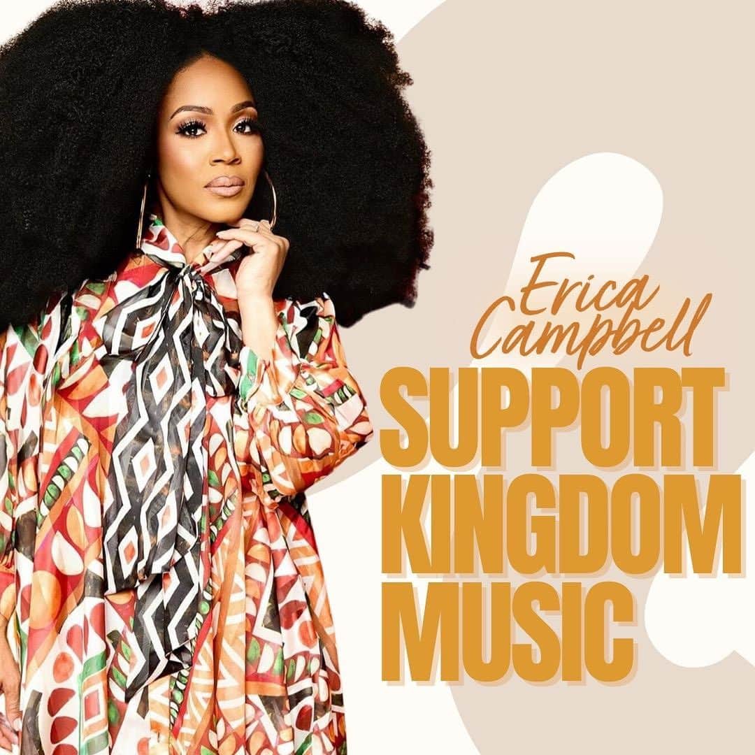 エリカ・キャンベルさんのインスタグラム写真 - (エリカ・キャンベルInstagram)「Happy Friday, Good People! It’s time to Support Kingdom Music! Make sure you check out these new releases, and add them to your playlists.  Positive (Remix) - @imericacampbell   Testify - @kelontae_gavin   Dante Bowe -  @dantebowe   Victory -  @vashawnmitchell ft. @jekalyncarr   CCM: Contemporary Choir Music - @justsamroberts & #TheLeviteAssembly  Jesus - @daniel_psalmist ft. @iamkimberlyade   Great & Mighty - @reneepullum ft. @renwickduesbury   God’s Eyes - @thatsdax   #EricaCampbell #supportkingdommusic」7月22日 7時57分 - imericacampbell