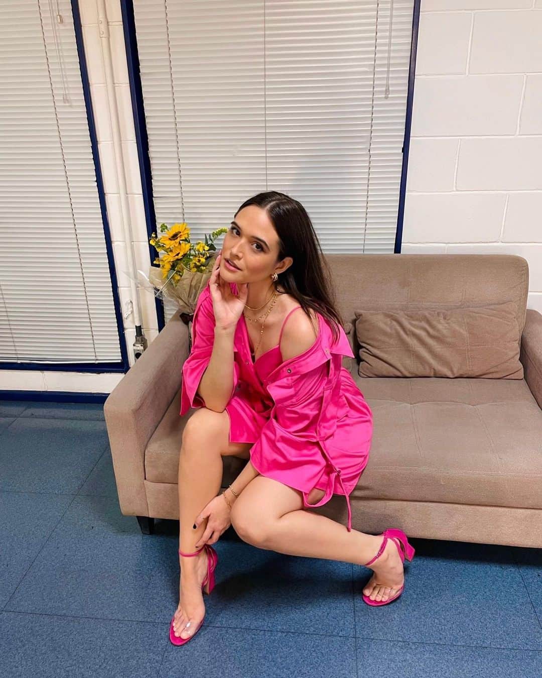 ジュリアナパイヴァのインスタグラム：「Hi Barbie!💖 Entrando no mundo cor de rosa do assunto do momento com esses achadinhos do meu celular!📸🥰✨ E aí “Ken” já assistiu!? Me contaaaa!」