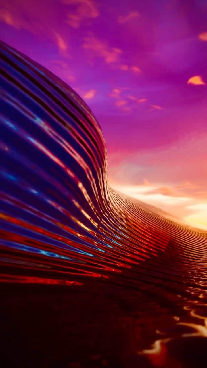 Robbie Crawfordのインスタグラム：「Trippy Textures @dreamphased」
