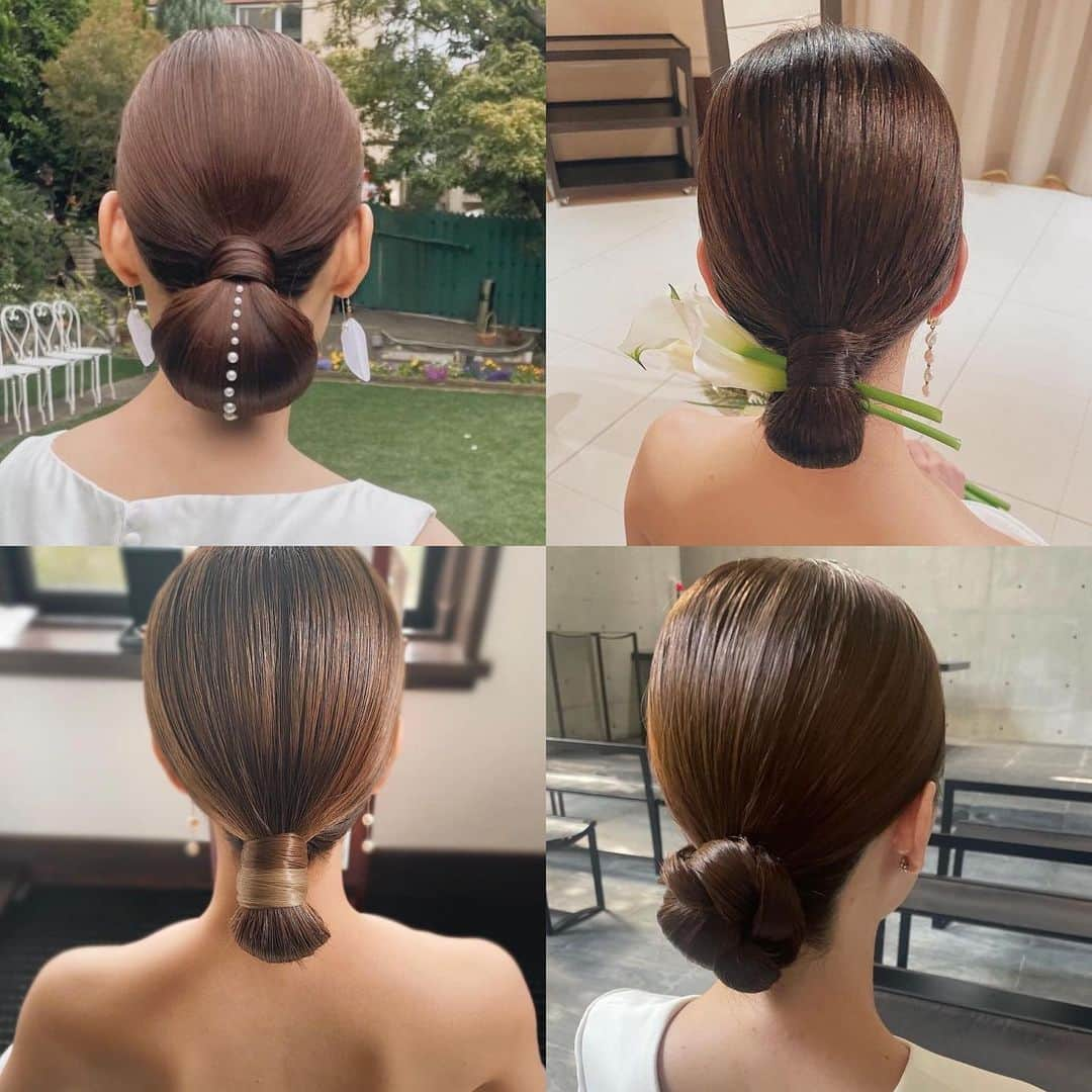 ハナユメさんのインスタグラム写真 - (ハナユメInstagram)「結婚式当日のヘアスタイルは花嫁さんの永遠の悩み💘 ⁡ イメージや雰囲気を的確に伝えるために、気になる髪型をまとめておくのがおススメ！今回は特に人気のシニヨンや編み下ろしから、流行りのツインテールやツインハーフまで、幅広くまとめてみました♪ ⁡ 特別な日だからこそ、イメージをしっかり伝えて、仕上げていただきましょう🥰 ⁡ *…*…*…*…*…*…*…*…*…*…*…*… ⁡ 📷photo by  @ena0620 さん @chiaki_hm さん @nari_lunaanue さん @shi_wd_ さん @w_mtymmmk さん @mahobride さん @nnnnnnnck さん ⁡ 素敵なお写真ありがとうございました🙇‍♀️ ⁡ *…*…*…*…*…*…*…*…*…*…*…*… ⁡ 💎ハナユメに幸せをシェアしてね #ハナユメ を付けて投稿してくださった方はご紹介させていただくかも！@hanayume_wedding　フォロー・コメントお待ちしています🙌🏻💕 ⁡ 💎式場探しに迷ったらハナユメ♡ こんな素敵な結婚式をしたい！と思ったら、ハナユメにお任せ💛ハナユメウエディングデスクでアドバイザーに相談してみてね💁‍♀️💓投稿を保存して、アドバイザーに見せるとスムーズですよ✨ ⁡ 💎ハナユメが叶えたいこと 叶えたいのは「1組でも多くのカップル様に理想の結婚式のきっかけを」皆さまのお力になれるよう全力でサポートします🕊 ⁡  #ハナユメ#ウェディングヘアメイク#ブライダルヘアメイク#シニヨン#結婚式ヘア#花嫁ヘアメイク」7月22日 18時00分 - hanayume_wedding