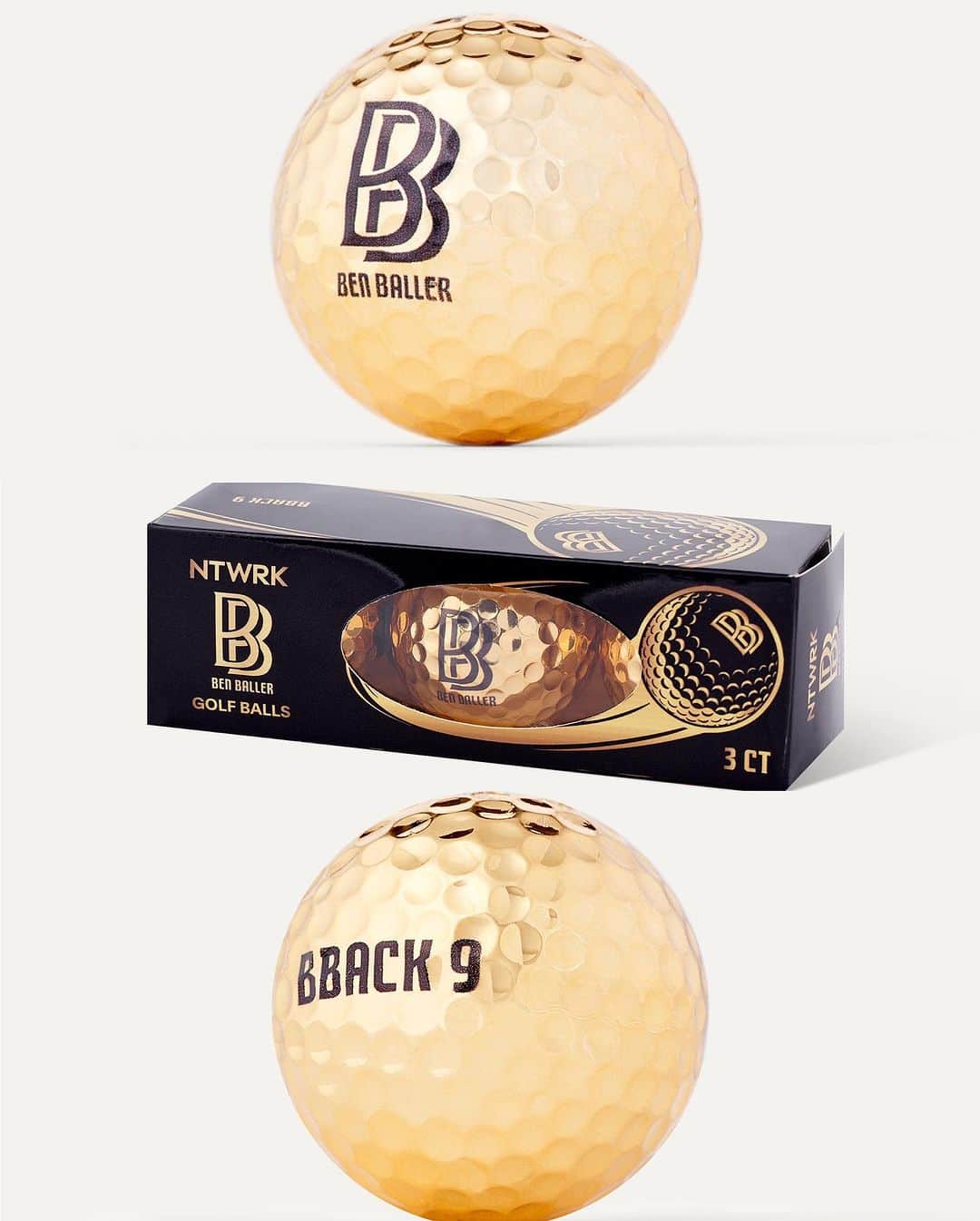ベン・ボーラーさんのインスタグラム写真 - (ベン・ボーラーInstagram)「My BBACK 9 collection that drops this Wednesday 7/26 at 9am(pst) exclusively on the @ntwrk app includes an official collab with @vesselgolf for a very limited edition numbered to 50 Superior Lux Golf Bag. Gold Golf Balls, Gold 5 in 1 Divot Tool. A BB golf towel and so much more. Don’t miss out! Subscribers will get a day jump on the drop. Again. Thank you for your support in my new journey aka the “BBACK 9” 🙏🏽⛳️🔥💎 #WashedLord #BBACK9 #BBDTC」7月22日 9時23分 - benballer