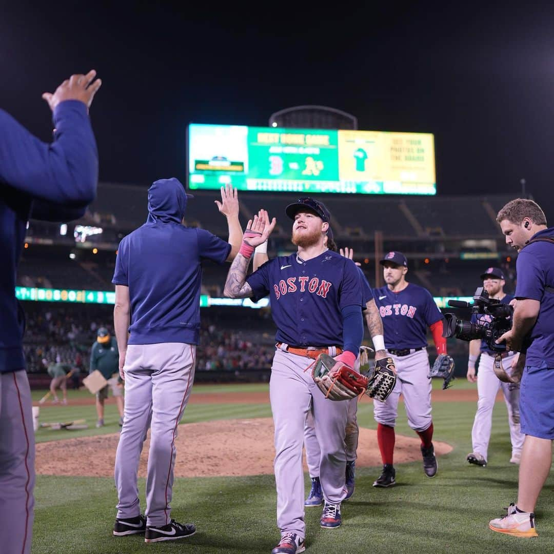 ボストン・レッドソックスさんのインスタグラム写真 - (ボストン・レッドソックスInstagram)「Shutout secured 🔒」7月18日 13時50分 - redsox