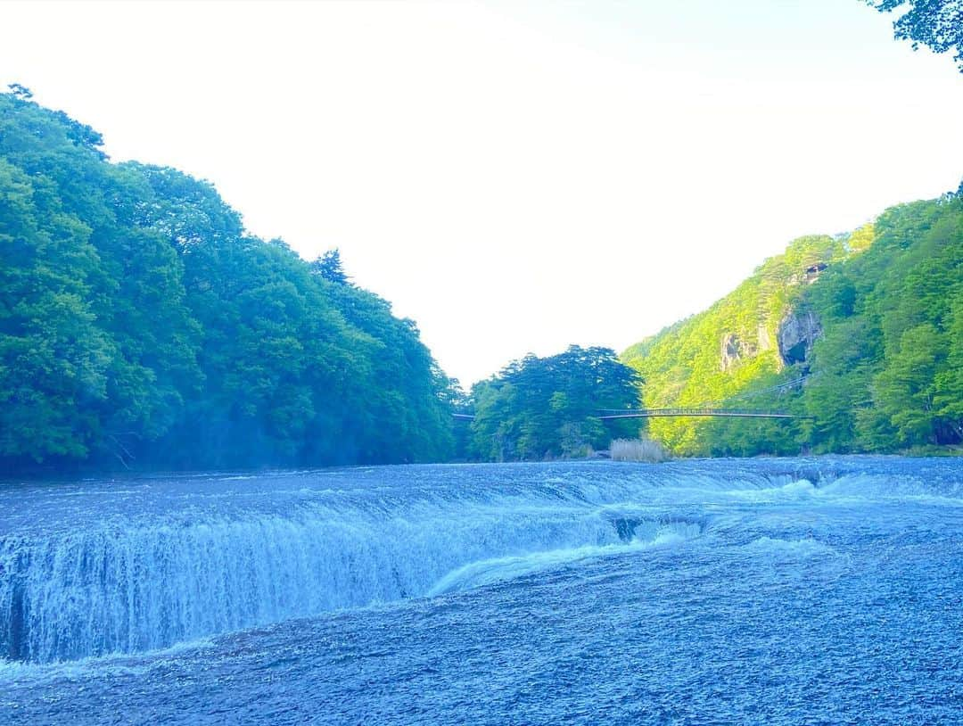 立石純子さんのインスタグラム写真 - (立石純子Instagram)「滝大好き。　 岩も大好き(だから岩山も大好き) 　 滝にも色々な滝がありますねぇ 見下ろすタイプの滝でこの大迫力が間近で感じられる場所があるなんて知りませんでした。 　 　 以前行こうとしてどうしても行けなかったナイアガラにも絶対に行きたい☺️ 　 #滝 #大好き #rock #岩山 #岩 #綺麗 #beautiful #生命力 #水 #power #waterfall #world #群馬 #東洋のナイアガラ #吹割の滝 #エネルギー #energy #はだのブランドアンバサダー #シンガーソングライター #見下ろす滝 #初 #尾瀬 #japan #日本の滝百選 #instapic #自然 #nature」7月18日 13時46分 - junkokokotateishi