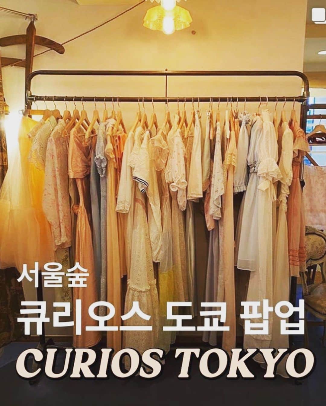 エフトゥループのインスタグラム：「@curios_tokyo 🤍 팝업스토어 pop up store in Seoul 🤍 🇰🇷  07/29 (Sat) & 30 (Sun)   📍Address : 의의스튜디오, 서울 성동구 서울숲2길 19-8 1층 19-8, Seoulsup 2-gil, Seongdong-gu, Seoul  ✏️Time:  07/29 (Sat)  11:00-14:00 Private preview (invitation only) 14:00-20:00 open to everyone  7/30 (Sun)  12:00-20:00 open to everyone  Looking forward to meeting you.  Please DM @curios_tokyo if you need more info.」