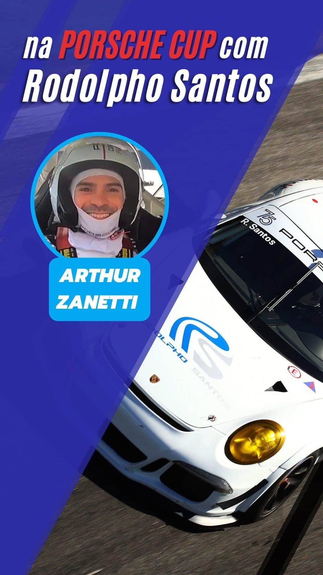 のインスタグラム：「Na Porsche Cup com Rodolpho Santos ! Dessa vez levei meu amigo @arthurzanetti para uma experiência de uma volta rápida em Interlagos! Ele que é nosso campeão olímpico pode experimentar um pouquinho do nosso esporte que ele curte muito! Obrigado a @porschecupbrasil por nos proporcionar momentos especiais como este! - Parceiro: @jmusicpublicidade #automobilismo #arthurzanetti #interlagos #porsche #porschecup #porschecupbrasil #esporte」