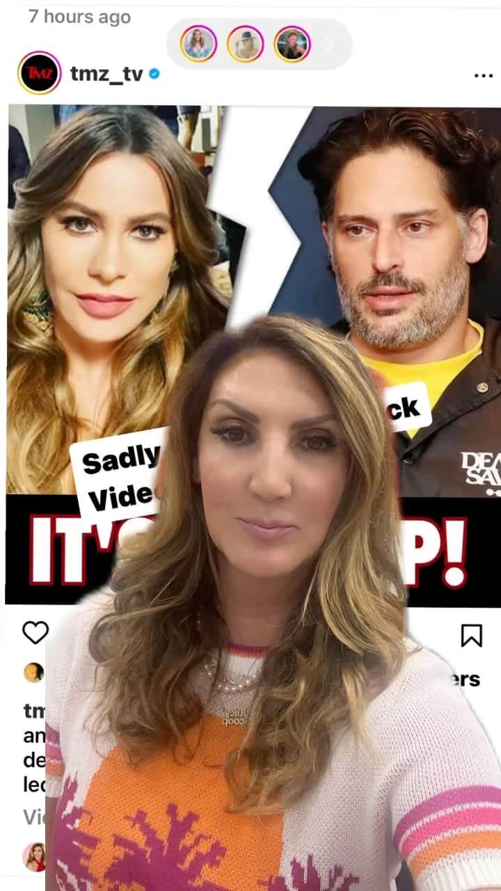 ヘザー・マクドナルドのインスタグラム：「Sofia and Joe Divorce and you know why. #divorce #marriage #scandal #affair #sofiavergara #joemanganiello #swingers #rumors #comedy #juicyscoop #HeatherMcDonald」