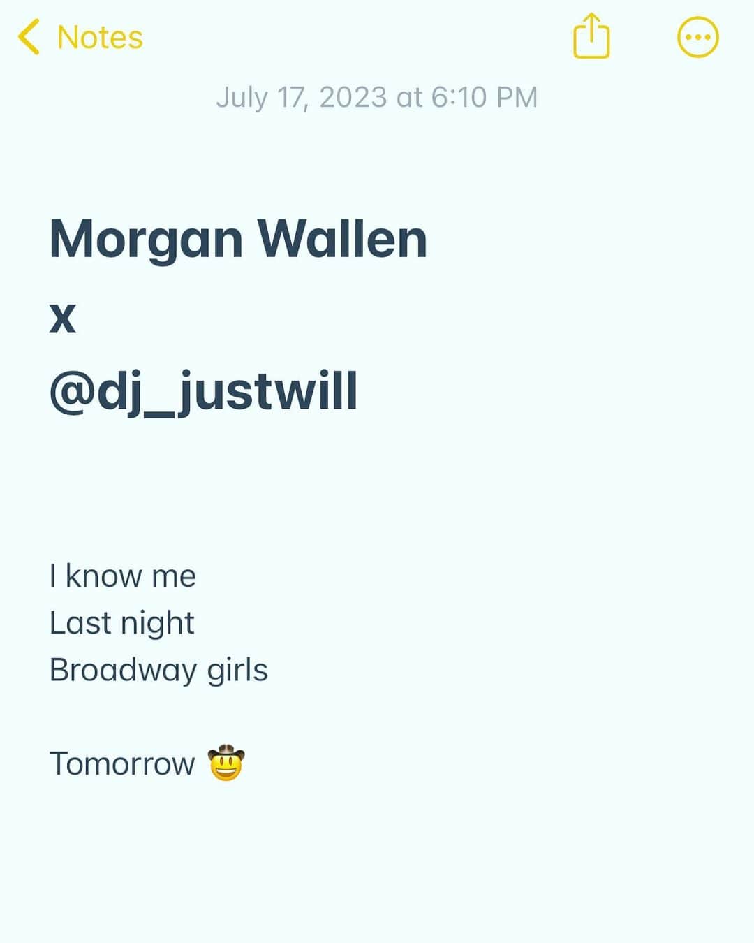 WilldaBeastさんのインスタグラム写真 - (WilldaBeastInstagram)「Tomorrow   @dj_justwill x @morganwallen」7月18日 9時07分 - willdabeast__