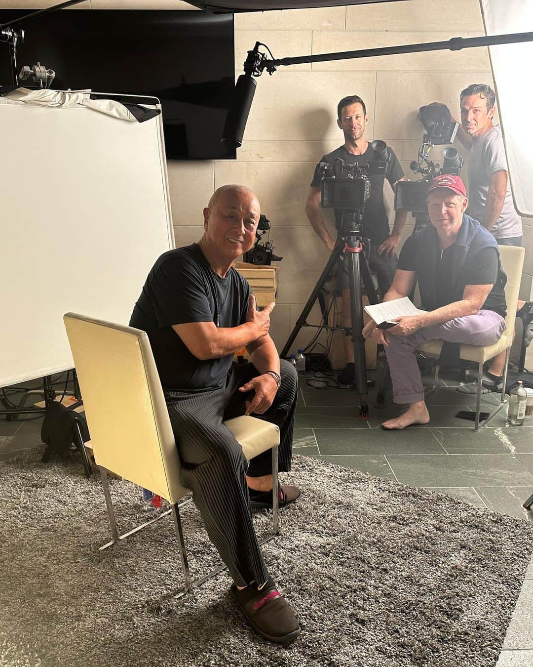 松久信幸さんのインスタグラム写真 - (松久信幸Instagram)「NOBU's documentary filming has started 🎥  @tyrnauer」7月18日 9時14分 - therealnobu