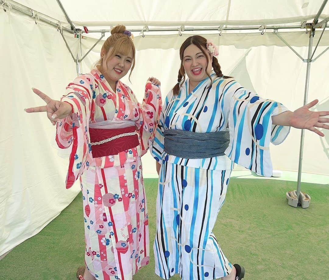 大橋ミチ子のインスタグラム：「毎日わくわくしてます🥰  今年もSPARK2023という大きいアイドルフェスに出演できて、  そこからまたいろんなお仕事が繋がりそうで  朝からとってもわくわくしてます🥹❤️  浴衣も可愛かったし 昨日は、水着も着たりして  夏を満喫してます👘✨💓  今後は花火大会とかにも行く予定で たのしみすぎる🥰‼️  みんなは、もう夏らしいことしたー？？  #夏　#Summer」