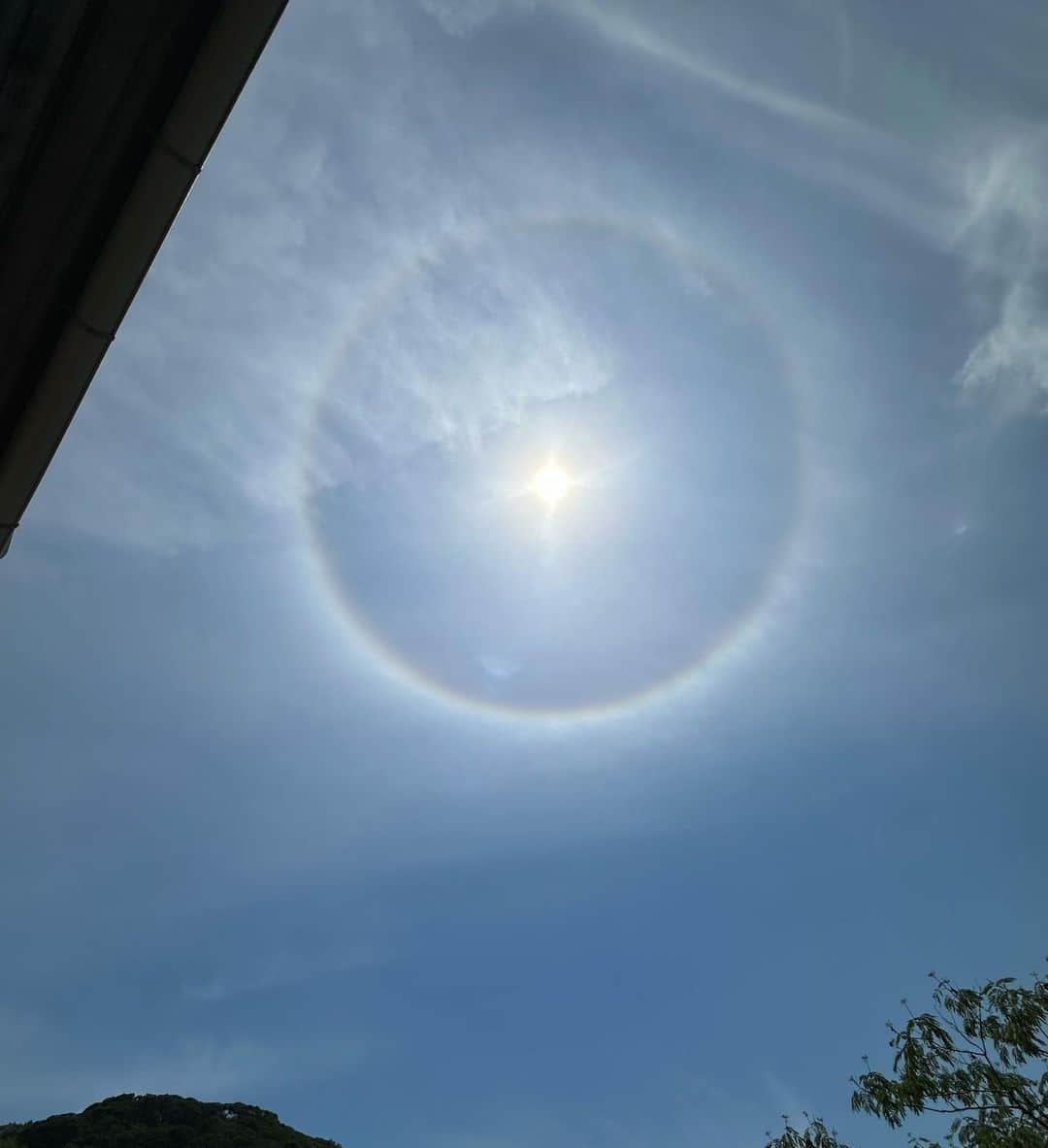 高橋盾さんのインスタグラム写真 - (高橋盾Instagram)「太陽を囲む虹」7月18日 10時47分 - joniotakahashi