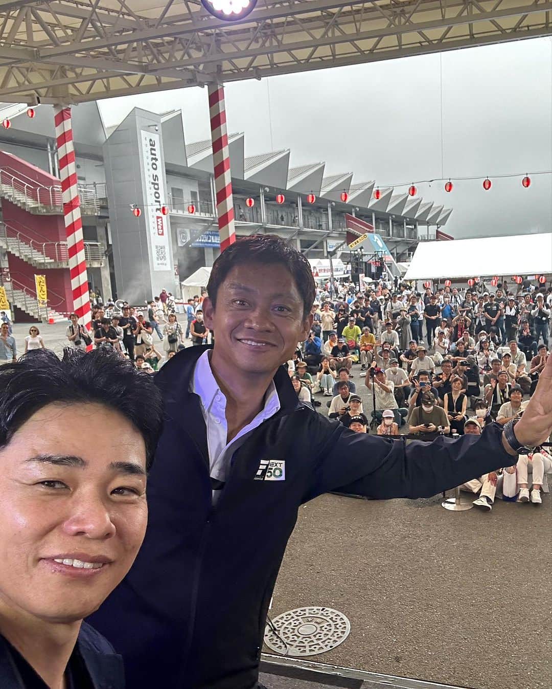 清水宏保さんのインスタグラム写真 - (清水宏保Instagram)「スーパーフォーミュラ第6戦  トークショーやインタビューや解説と ギュッと詰まっておりました。」7月18日 11時23分 - shimizu27hiroyasu