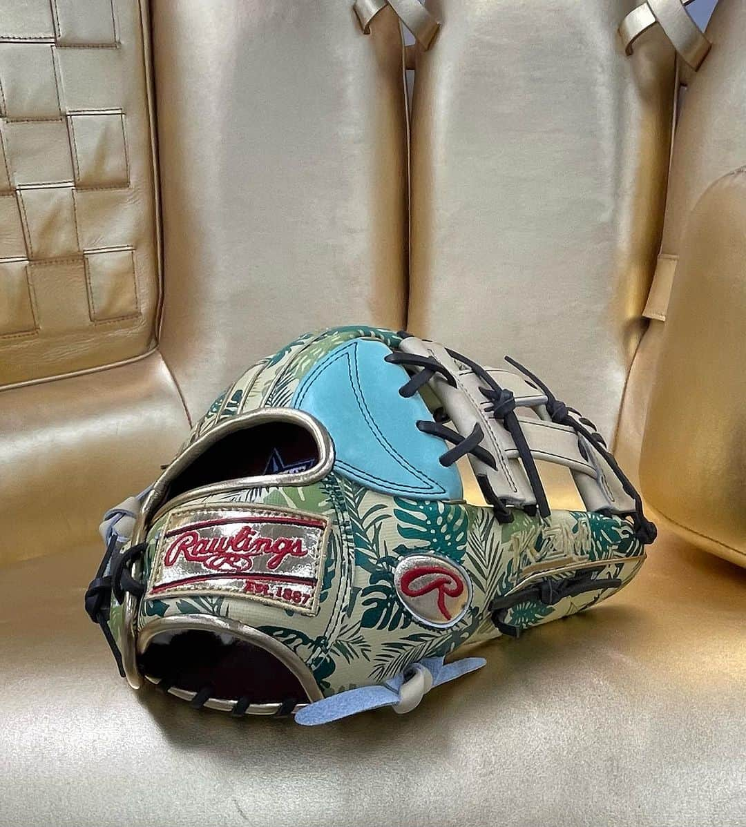 Rawlings Japanさんのインスタグラム写真 - (Rawlings JapanInstagram)「2023年オールスターゲーム。 いよいよ、明日！  岡本和真選手使用グラブ。  HOH®︎Graphicモデル  #ローリングス  #rawlings #グラブ #glove #goldglove #ゴールドグラブ #読売ジャイアンツ #岡本和真 #lovemyglove」7月18日 13時00分 - rawlings_japan_llc