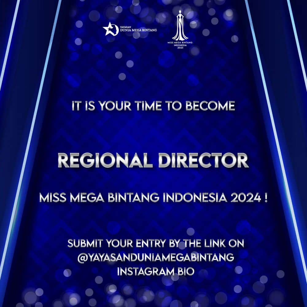 Ivan Gunawanさんのインスタグラム写真 - (Ivan GunawanInstagram)「The highly anticipated Miss Mega Bintang has set the standard for beauty pageant in Indonesia  Now it is your time for organizer, planner or individual to become Regional Director for the next Miss Mega Bintang Indonesia 2024 & 2025 !  Submit your entry by clicking on the link on @yayasanduniamegabintang instagram profile Or https://linktr.ee/yayasanduniamegabintang  Regional Director, it is your time to bring the shine for your province . Let's celebrate Indonesian beauty to the world !  @yayasanduniamegabintang @ivan_gunawan  #YayasanDuniaMegaBintang  #IvanGunawan  #MMBI2023  #TimeToShine」7月18日 13時15分 - ivan_gunawan